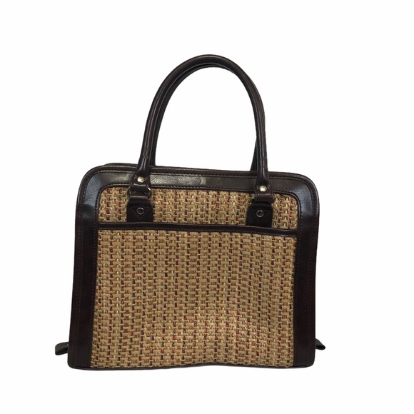 Marla Straw Pockets Galore Handbag Purse - Picture 2 of 8